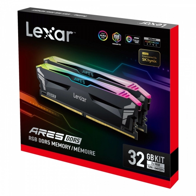 Memorie DDR5 Lexar Ares RGB Gaming 32GB