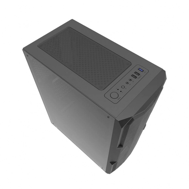 Carcasă pc darkflash aquarius mesh neagră
