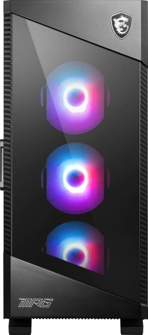 Carcasa MPG Velox cu sticlă temperată și 2 USB 3.1
