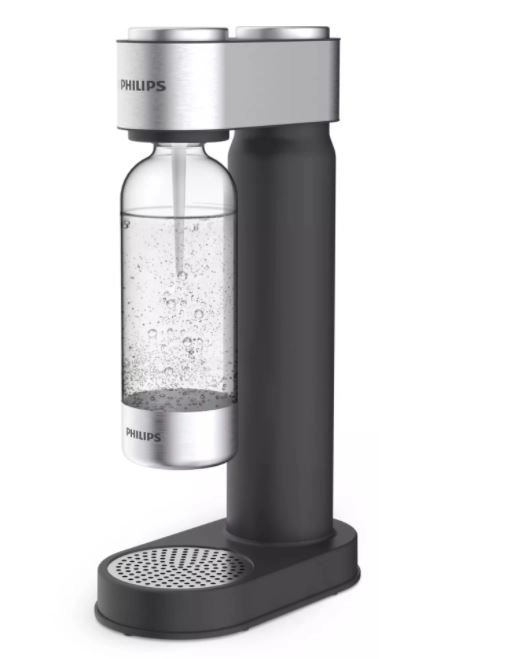 Aparat pentru sifon Philips GoZero negru inox