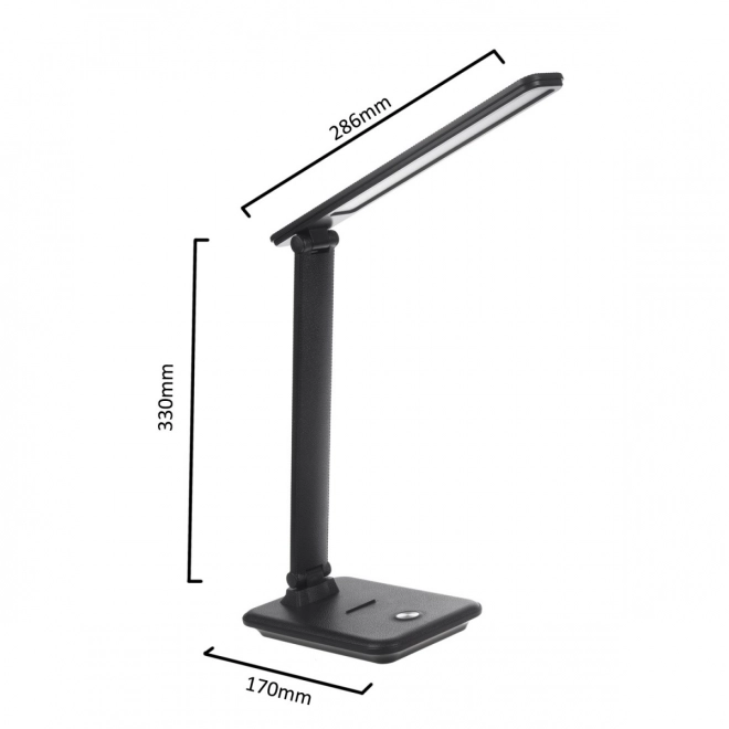 Lampă de birou LED Maclean cu dimensiuni ajustabile