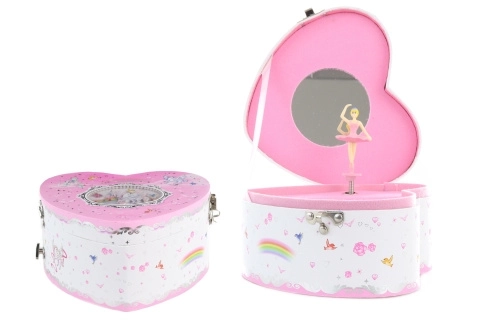 Cutiuța muzicală pentru bijuterii balerină