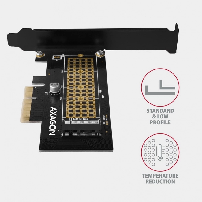Adapter intern PCIE M.2 NVMe