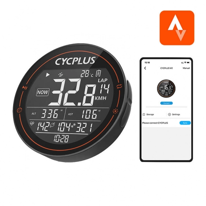 Ciclocomputer Cycplus M2