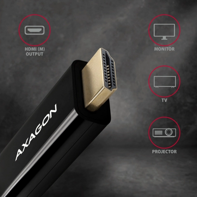 Adaptor activ DisplayPort la HDMI 1.4 cu cablu de 1,8m, 4K/30Hz
