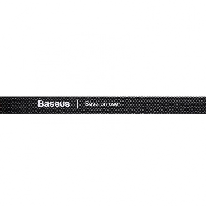 Baseus bandă neagră velcro 1m