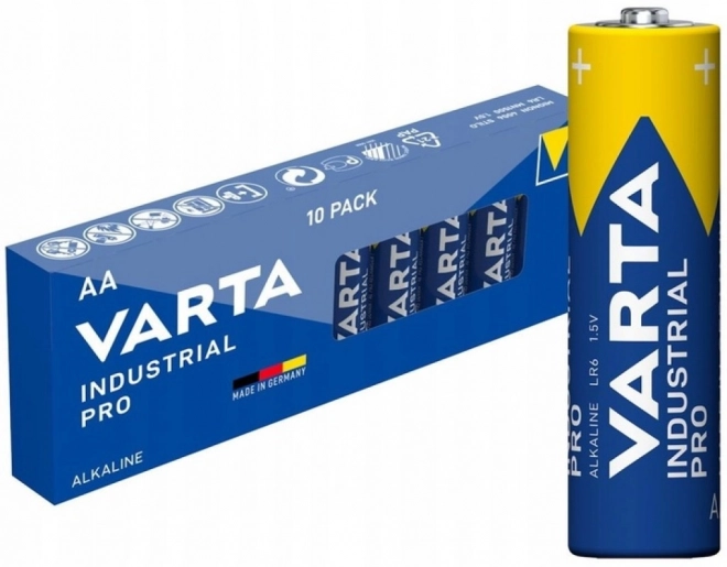 Baterii alkaline industriale AA pachet 10