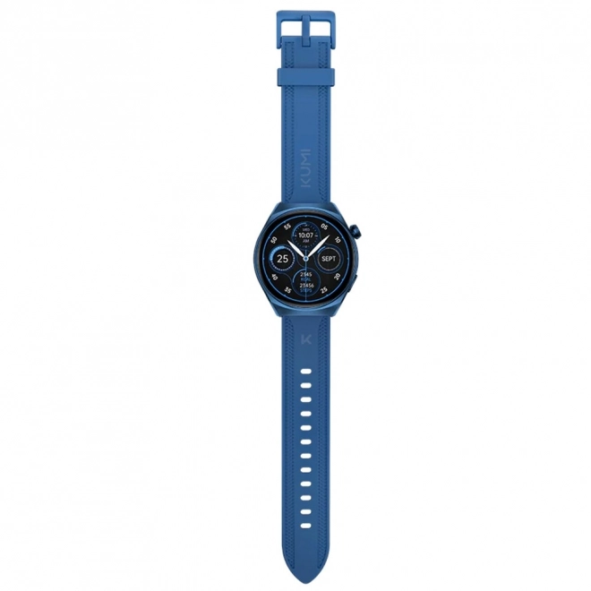 Smartwatch elegant Kumi GW6 albastru