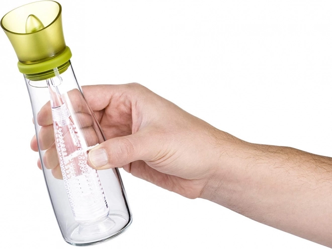 Sticlă de ulei și oțet din sticlă cu dispozitiv pentru ierburi 0,5 l