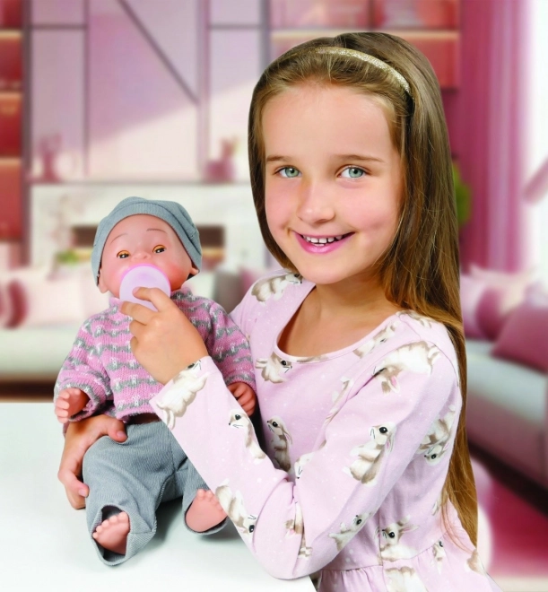 Păpușă interactivă bebeluș Natalia 43 cm