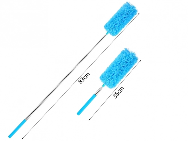 Perie pentru praf 88 cm albastră