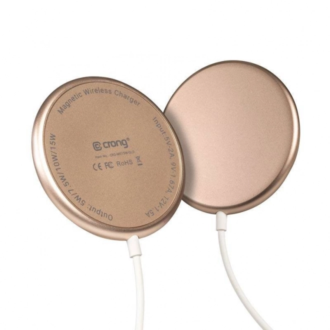 Încărcător wireless MagSafe 15W aurie