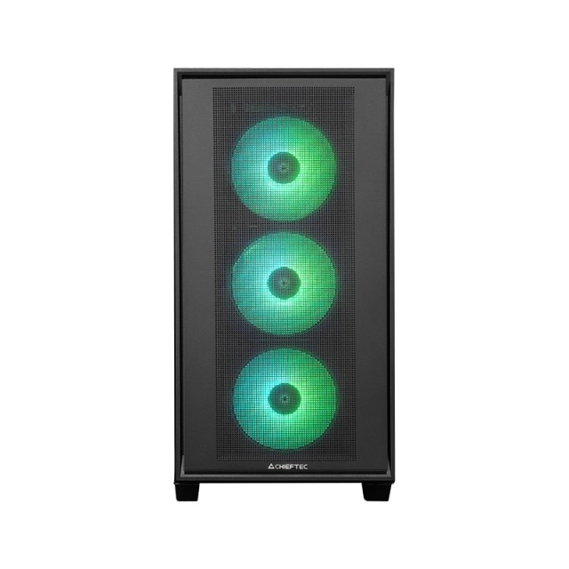Carcasă CHIEFTEC Hunter 3 cu 4 ventilatoare ARGB