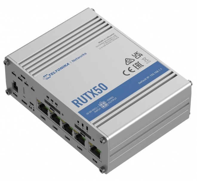 Router 5G dual SIM cu GNSS și WiFi