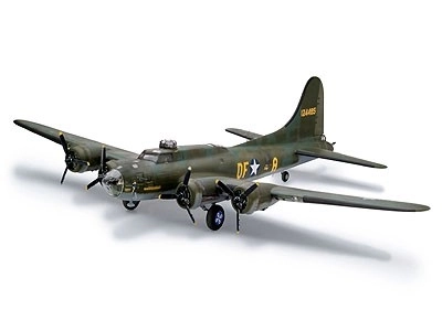 Model plastic avion B-17F Memphis Belle pentru asamblare