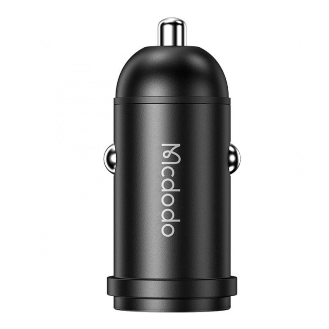 Încărcător auto McDodo cu afișaj digital și cablu USB-C rapid 65W