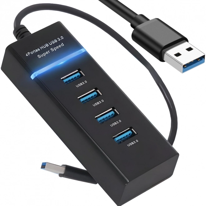 Hub USB 3.0 cu 4 porturi