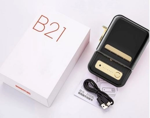 Imprimantă portabilă de etichete Niimbot B21S neagră