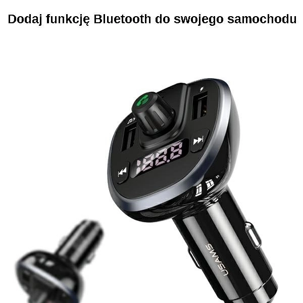 Set hands-free cu transmitter FM MP3 Bluetooth Usams