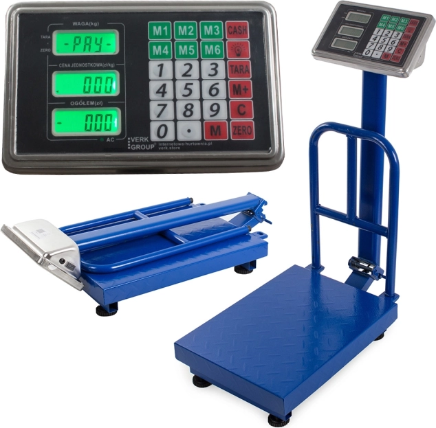 Cântar electronic cu afișaj LCD până la 300 kg