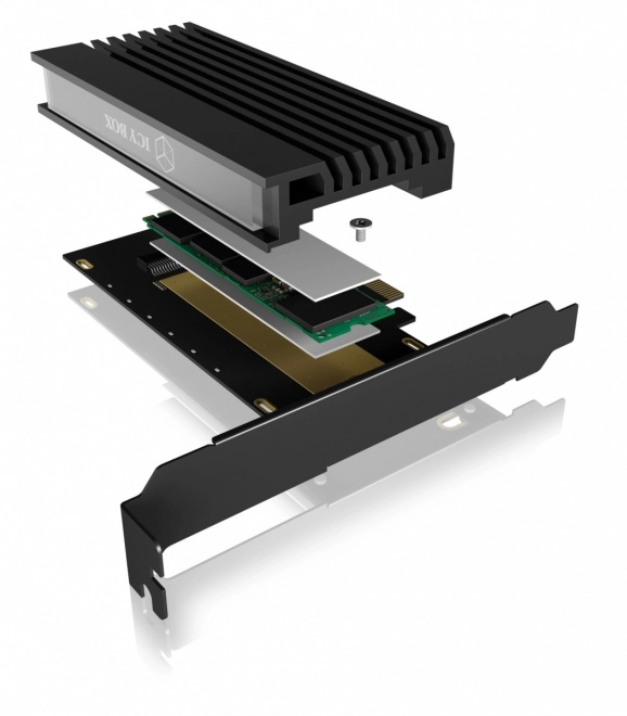Adaptor PCIe cu slot M.2 M-Key pentru SSD M.2 NVMe