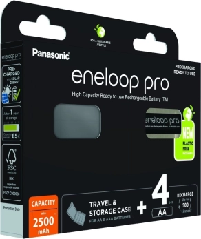 Eneloop PRO Acumulator AA 2500 mAh 4 buc cu cutie