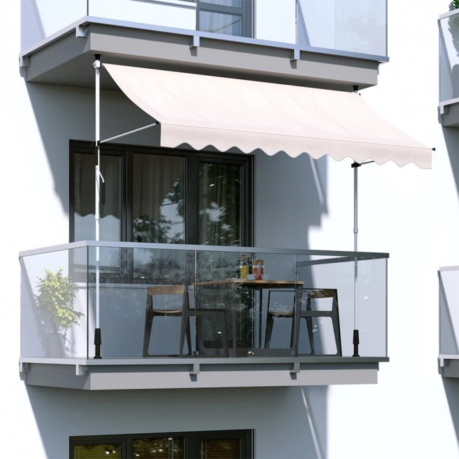Marchiză de Balcon MultiGarden 300x120 cm Bej