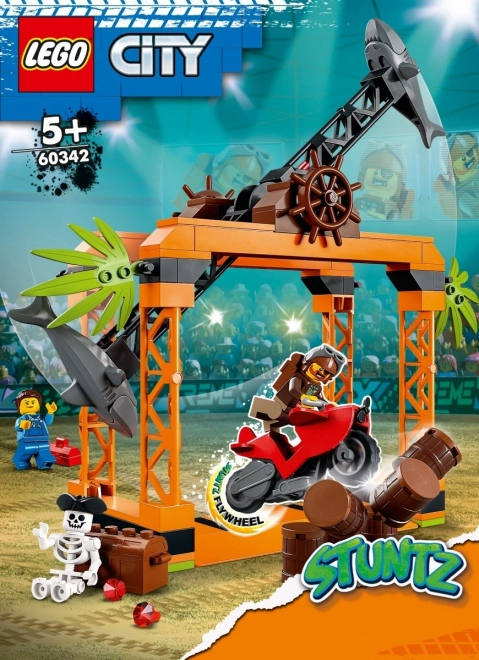 Provocarea cascadoriilor cu rechini LEGO City