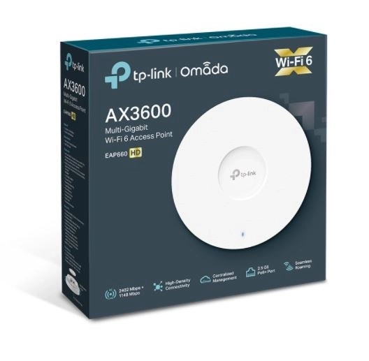 Punct de acces WiFi 6 AX3600 TP-Link EAP660 HD