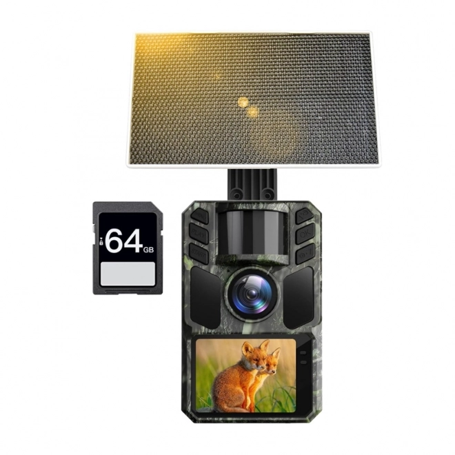 Camera de supraveghere cu panou solar KJK