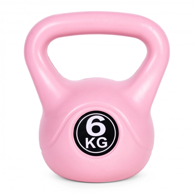 Kettlebell roz 6 kg pentru exerciții ModernHome