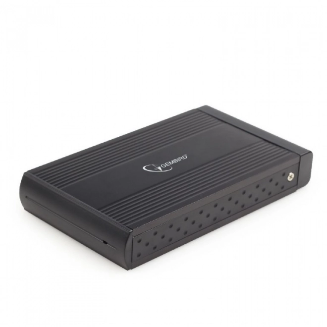 Carcasă externă USB 3.0 neagră pentru HDD 3.5