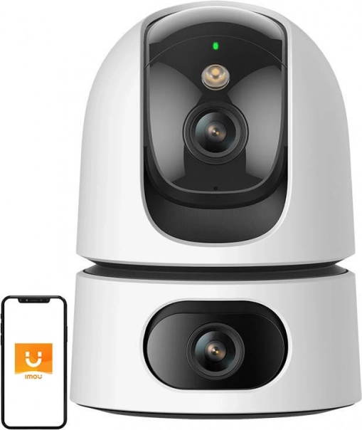 Cameră Wi‑Fi de interior imou Ranger Dual 8MP cu obiectiv dual rotativ