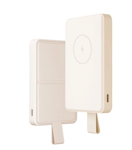 Baterie externă magnetică cu încărcare wireless
