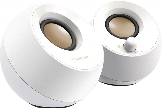Gloante Pebble 2.0 USB albe