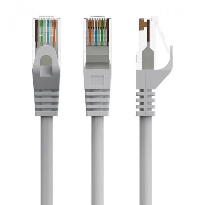 Patch cable categoria 6 cupru UTP 3m gri