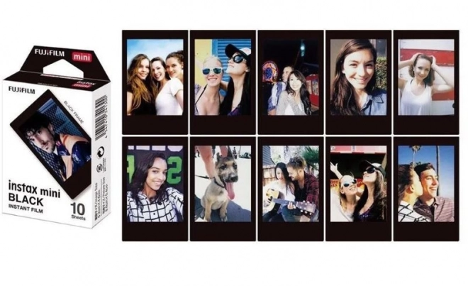 Film Instax Mini Negru 10 Fotografii