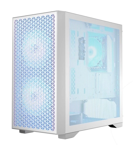 Carcasa aerisită Mini Logic Dart Pro ARGB albă