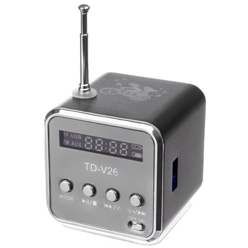 Radio portabil cu baterie și difuzor Bluetooth