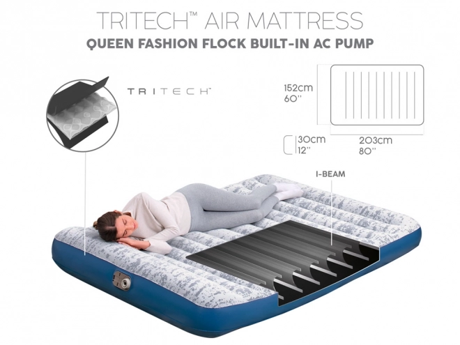 Materac aerian de lux Queen Bestway