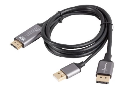 Cablu HDMI la DisplayPort 4K 1M Negru