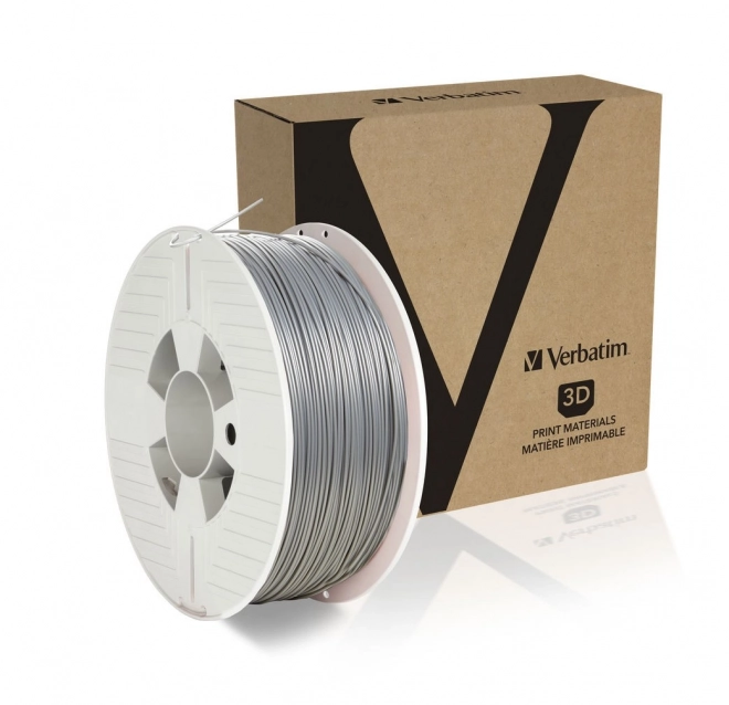 Filament 3D ABS Argintiu Verbatim