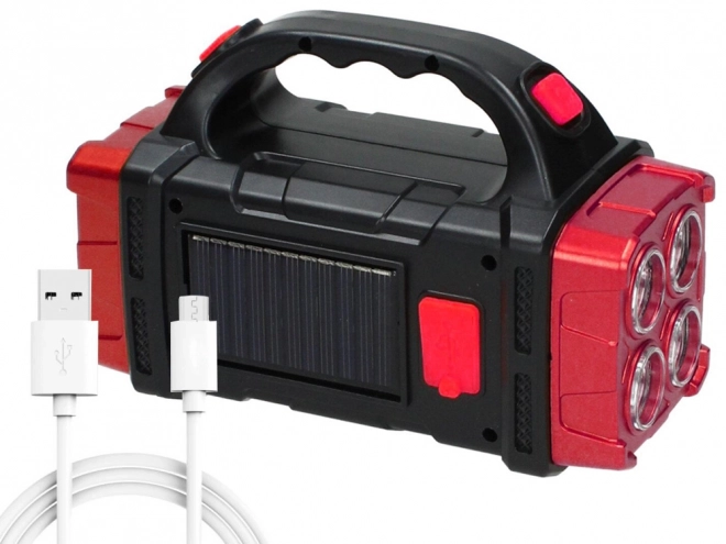 Lampa solară portabilă LED cu powerbank