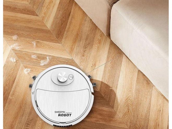 Robot de curățenie fără fir cu perie