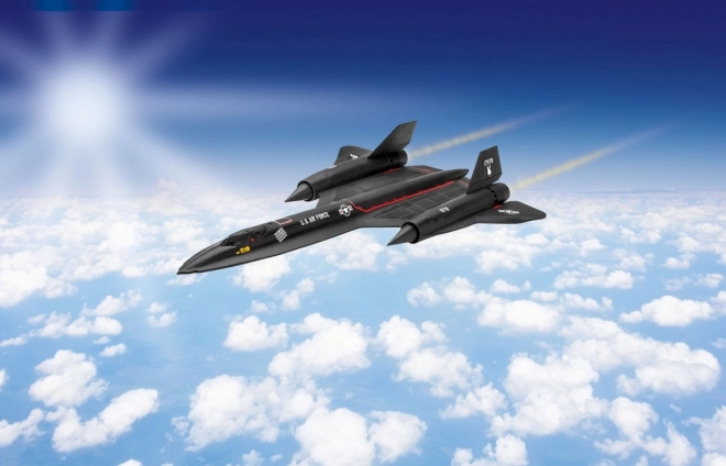 Model de plastic SR-71 Blackbird Easy-Click 1/110
