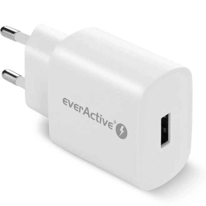 Încărcător USB alb 18W QC3.0