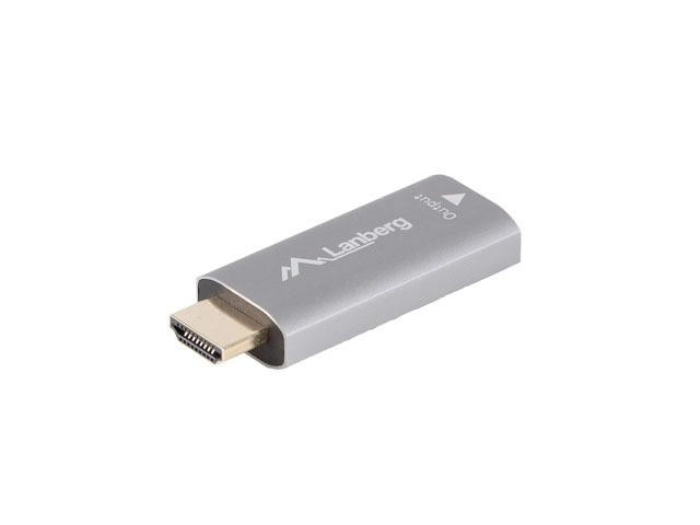 Adapter HDMI DisplayPort 4K argintiu