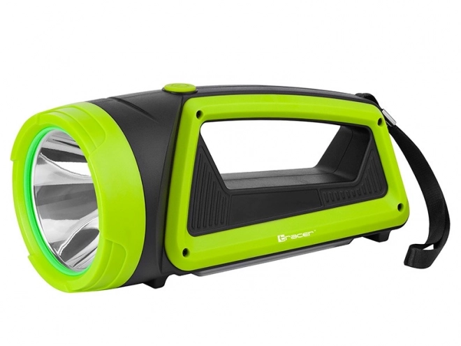 Lanternă tactică verde 3600mAh cu Power Bank
