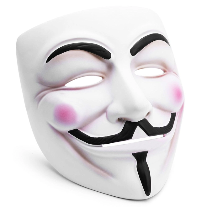 Aspectul iconic al lui Guy Fawkes