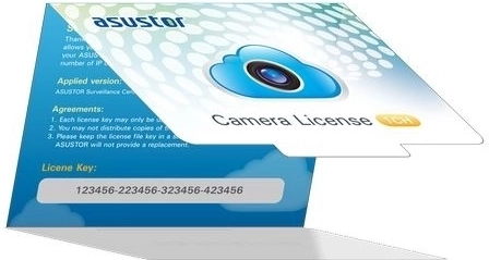 Licență pentru cameră Asustor NVR – 1 canal